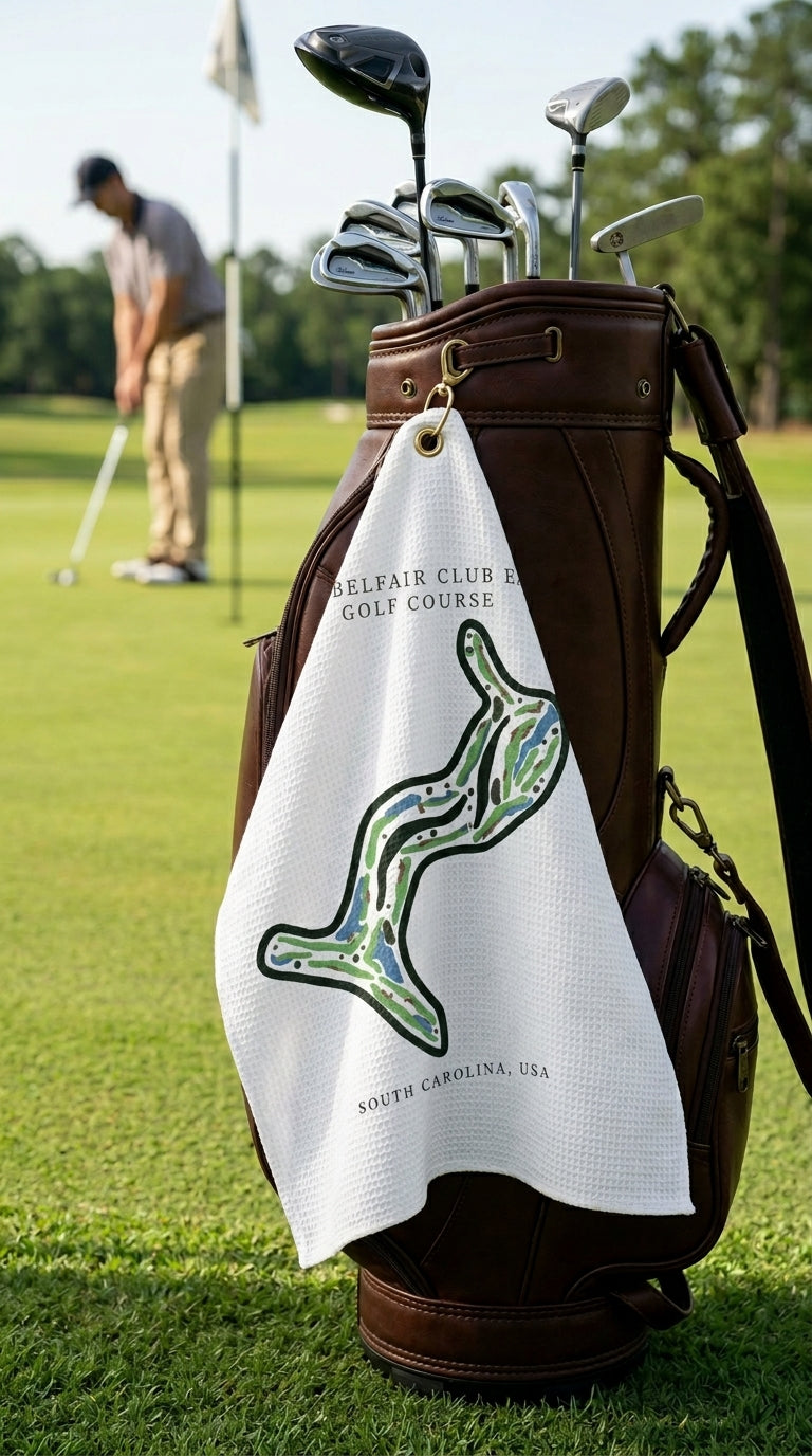 Belfair Golf Club East Golf Course South carolina  | Golf Course Print Towels | Golf Course Microfiber image 0