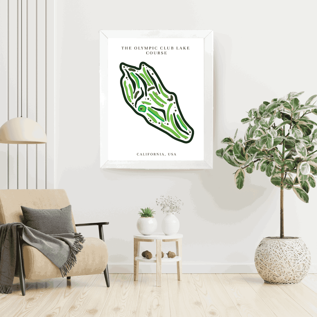 The Olympic Club Lake Course, Golf Course Print, California