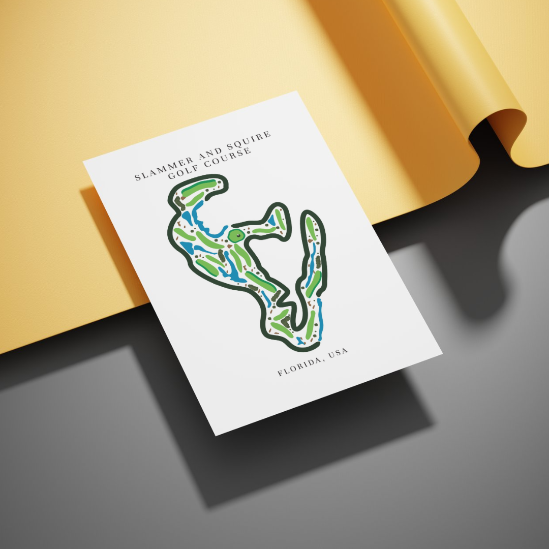 Slammer and Squire Golf Course Print, Florida