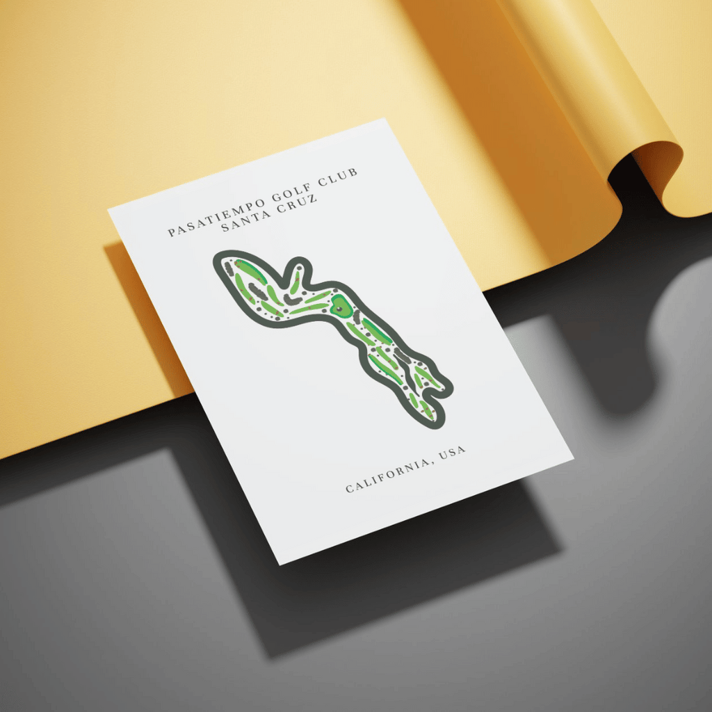 Pasatiempo Golf Club, Golf Course Print, California