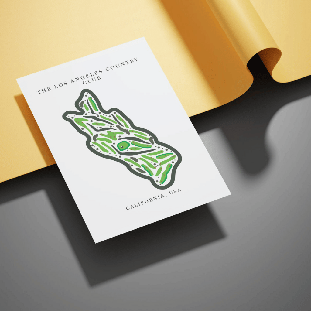 The Los Angeles Country Club, Golf Course Print, California