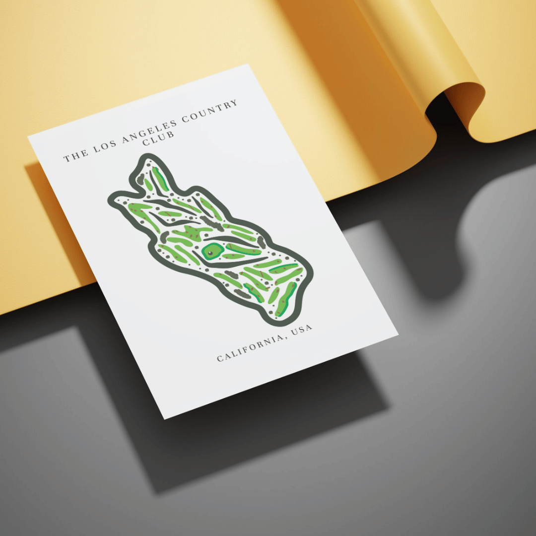 The Los Angeles Country Club, Golf Course Print, California