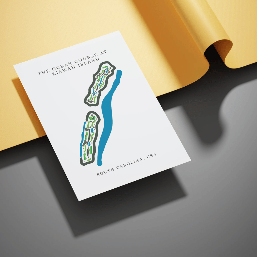 Ocean Course at Kiawah Island, Golf Course Print, South Carolina