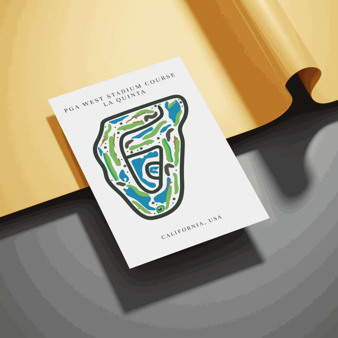 PGA West Stadium Course, Golf Course Print, California