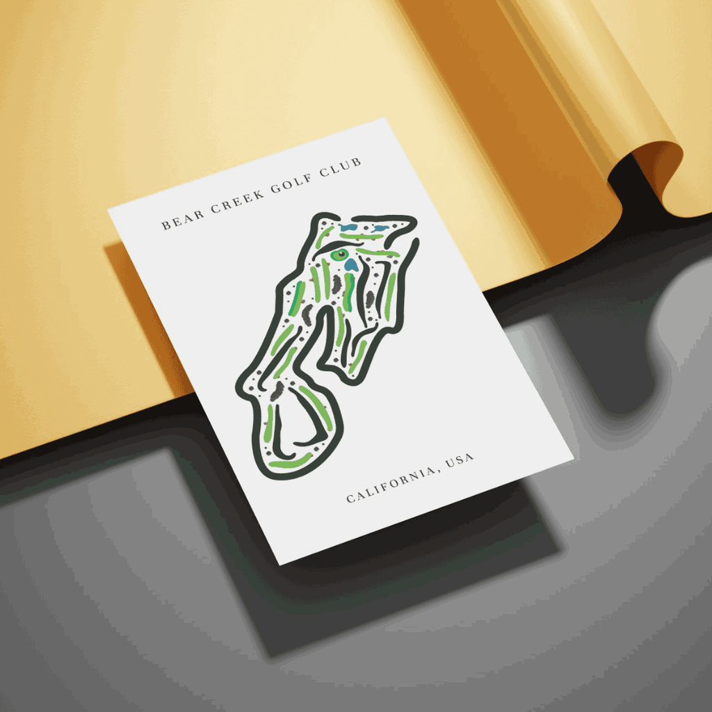 Bear Creek Golf Club, Golf Course Print, California