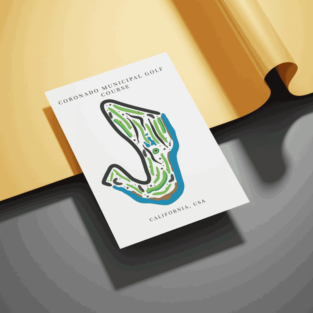 Coronado Municipal Golf Course Print, California