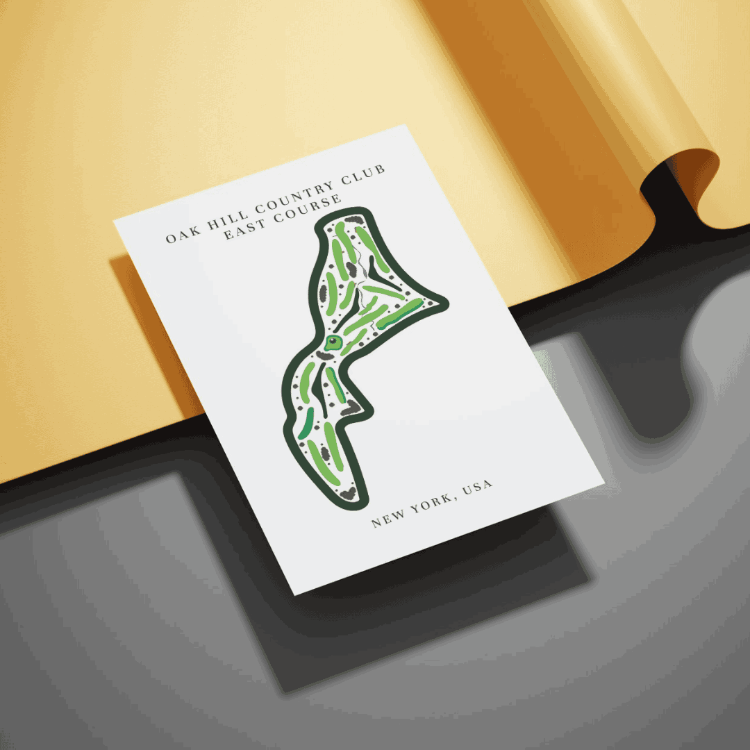 Oak Hill Country Club East, Golf Course Print, New York