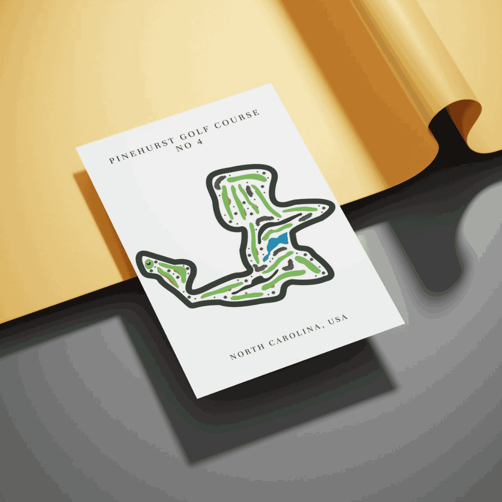 Pinehurst Golf Course Print No. 4, North Carolina