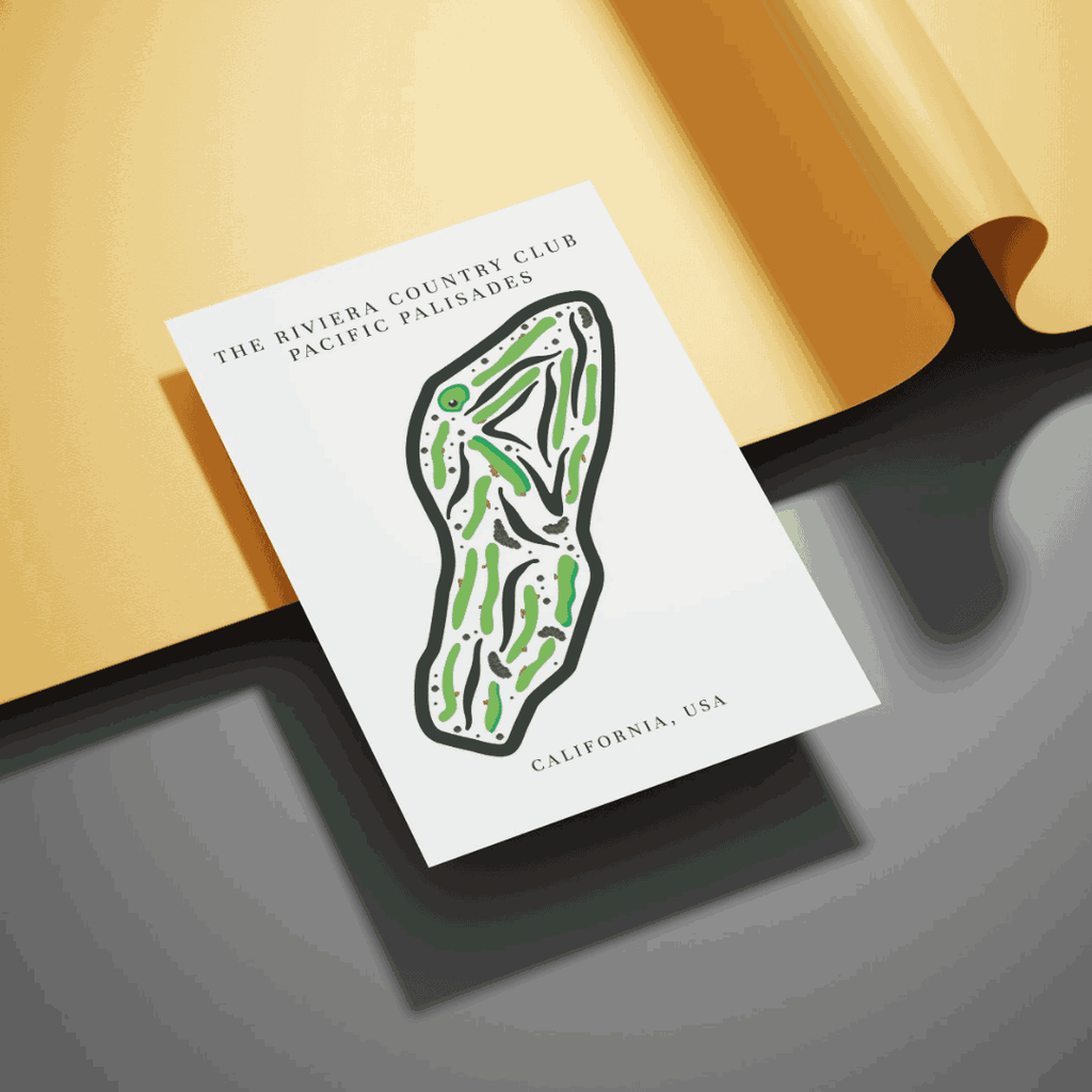 The Riviera Country Club, Golf Course Print, California
