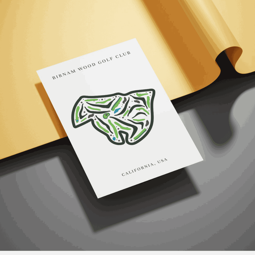 Birnam Wood Golf Club, Golf Course Print, California
