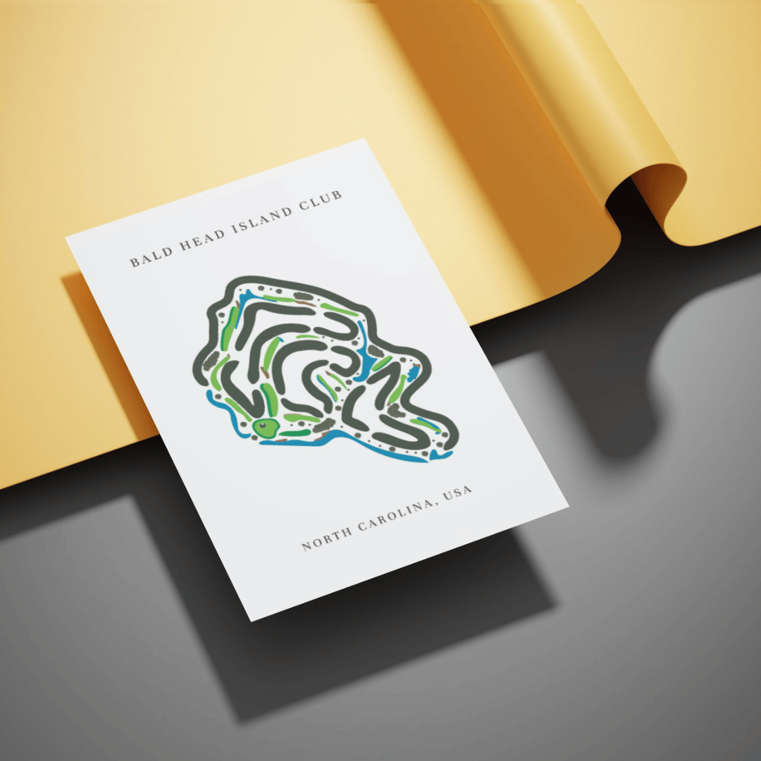 Bald Head Island Club, Golf Course Print, North Carolina