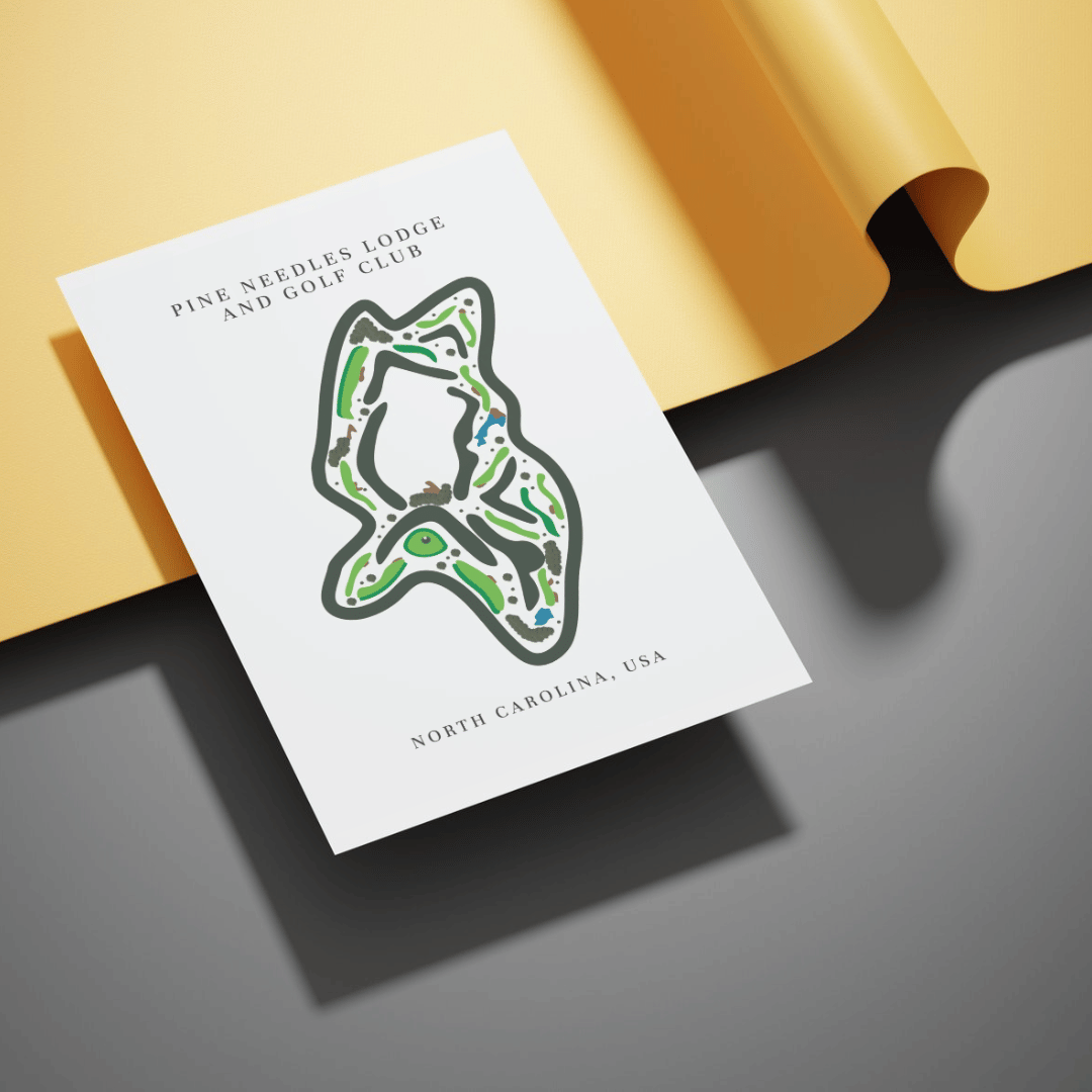 Pine Needles Lodge & Golf Club, Golf Course Print, North Carolina
