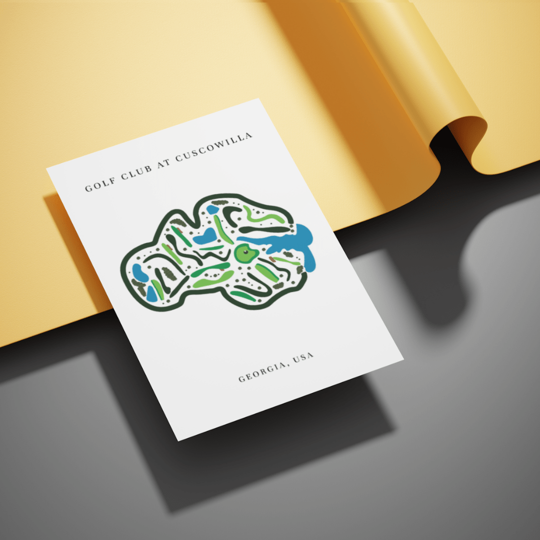 Cuscowilla Golf Club, Golf Course Print, Georgia