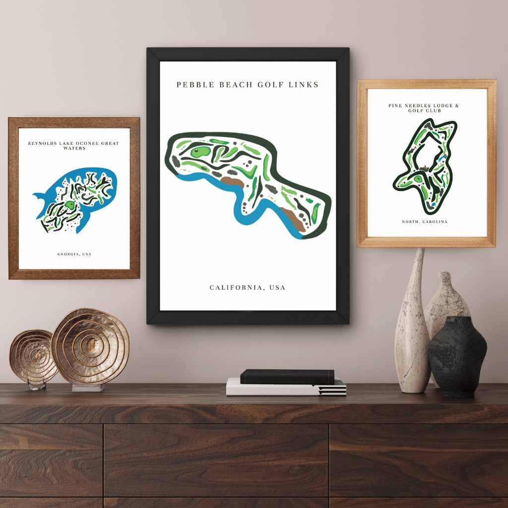 Pinehurst Resort No. 2 Country Club Golf Course Print, North Carolina