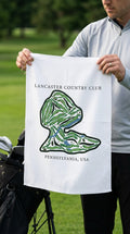 Lancaster Country Club, Pennsylvania  | Golf Course Print Towels | Golf Course Microfiber image 0