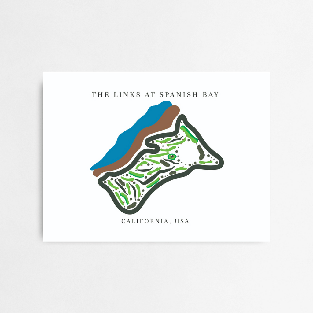 The Links at Spanish Bay Golf Course Print, California