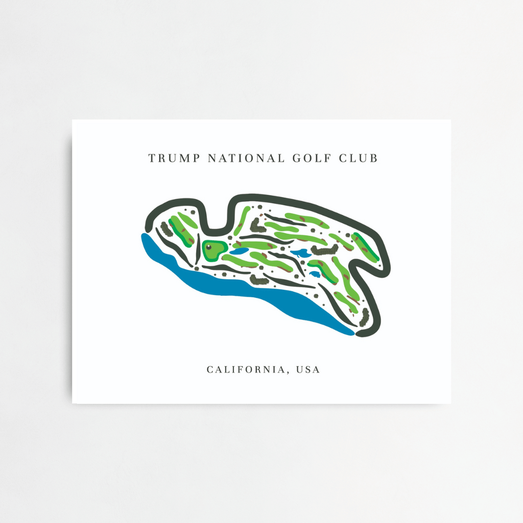 Trump National Golf Club, Golf Course Print, California