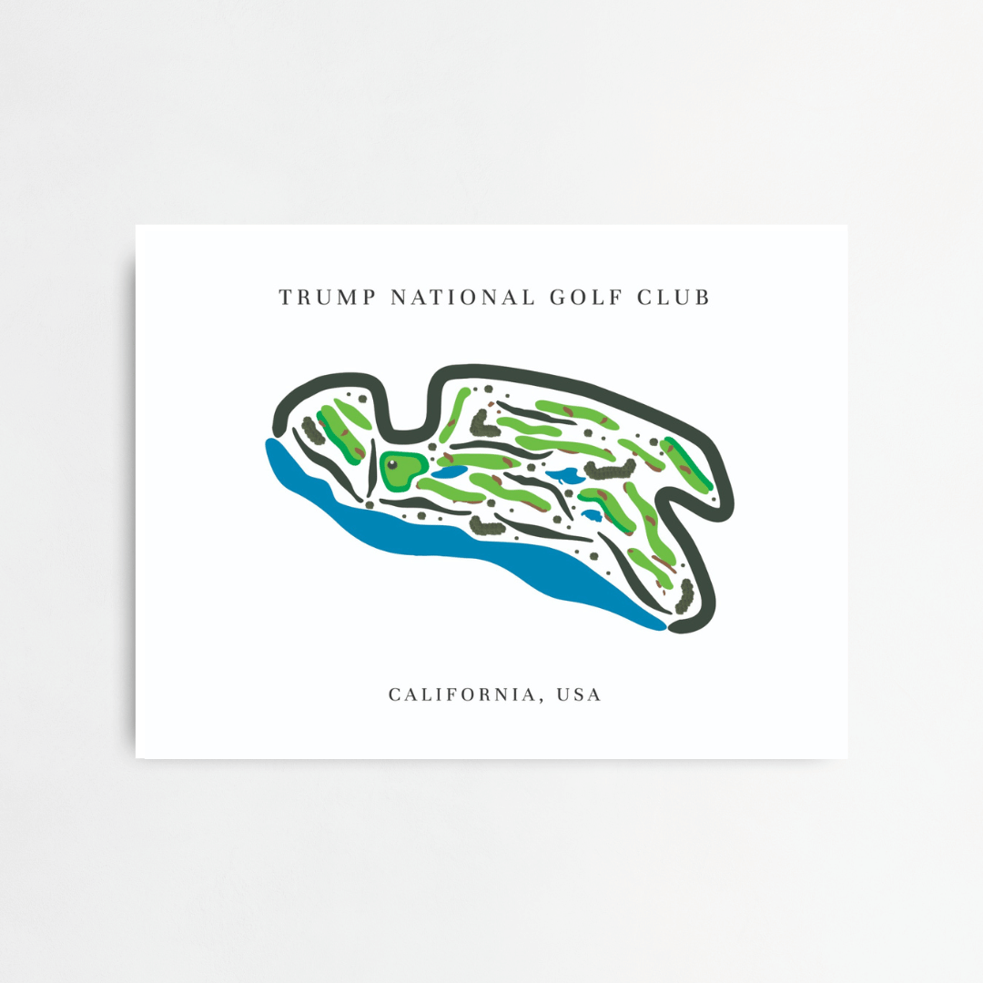 Trump National Golf Club, Golf Course Print, California