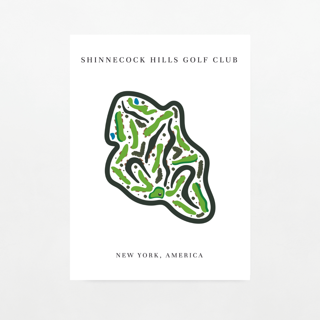 Shinnecock Hills Golf Club, Golf Course Print, New York