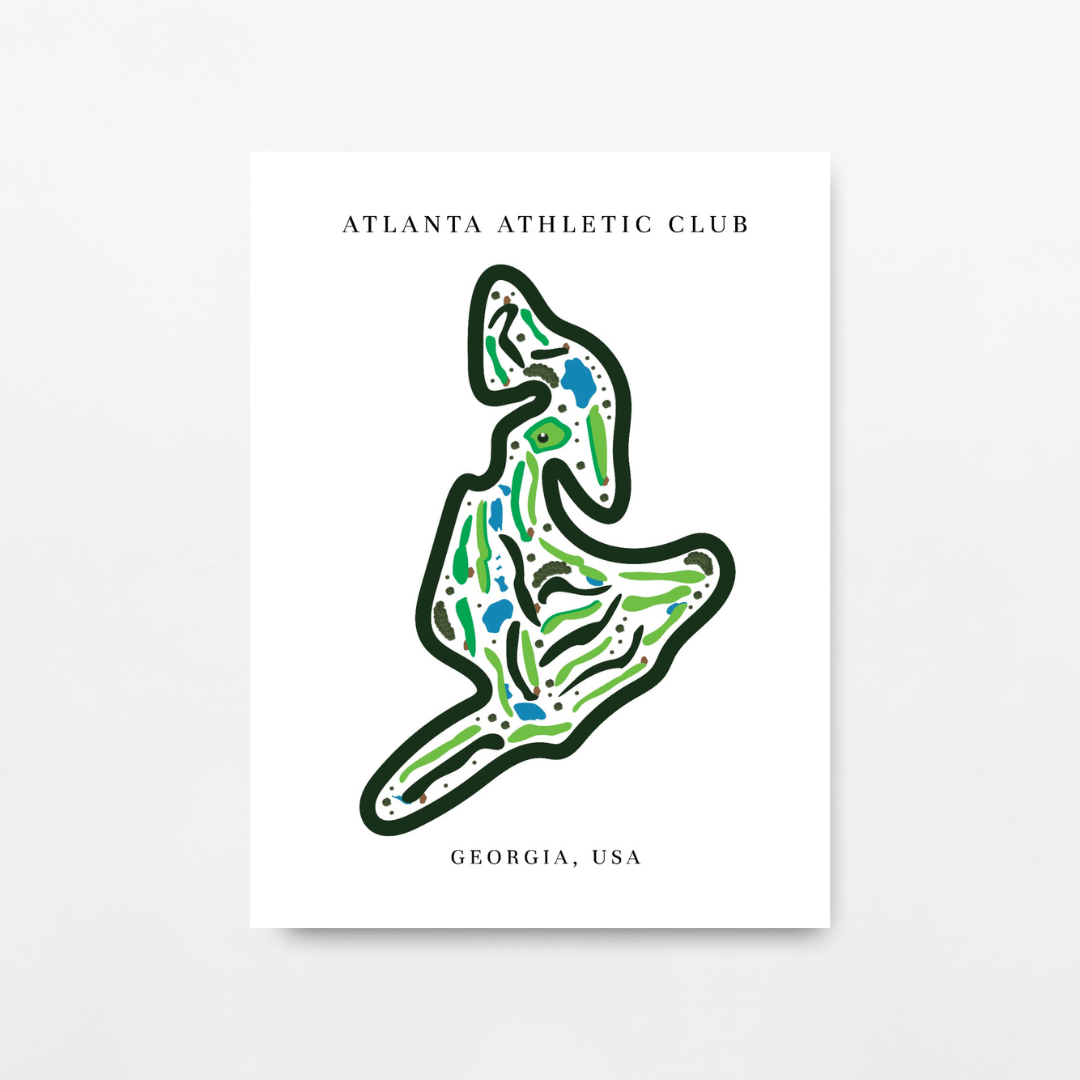 Atlanta Athletic Club, Golf Course Print, Georgia