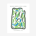 Micke Grove Golf Links, Golf Course Print, California