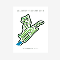 Claremont Country Club, Golf Course Print, California