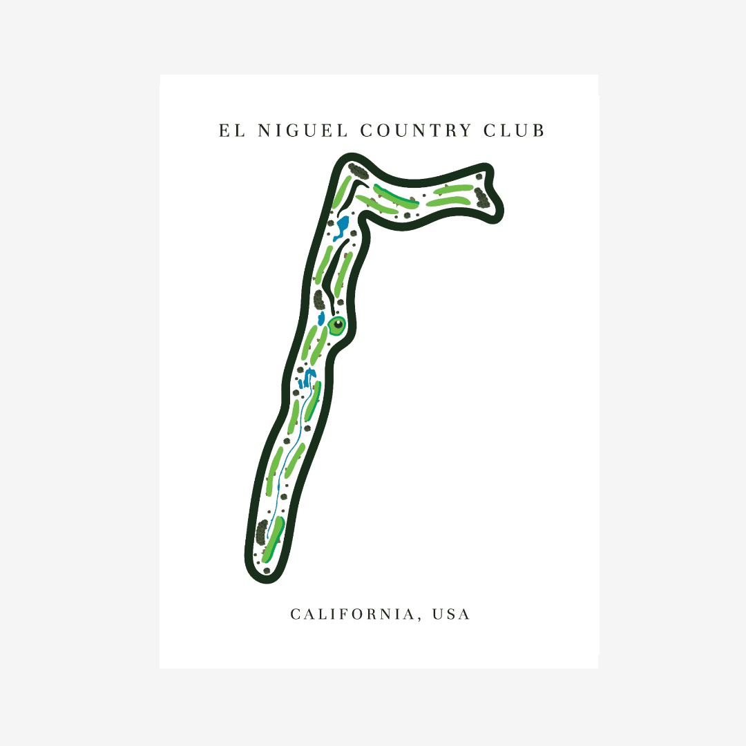 El Niguel Country Club, Golf Course Print, California