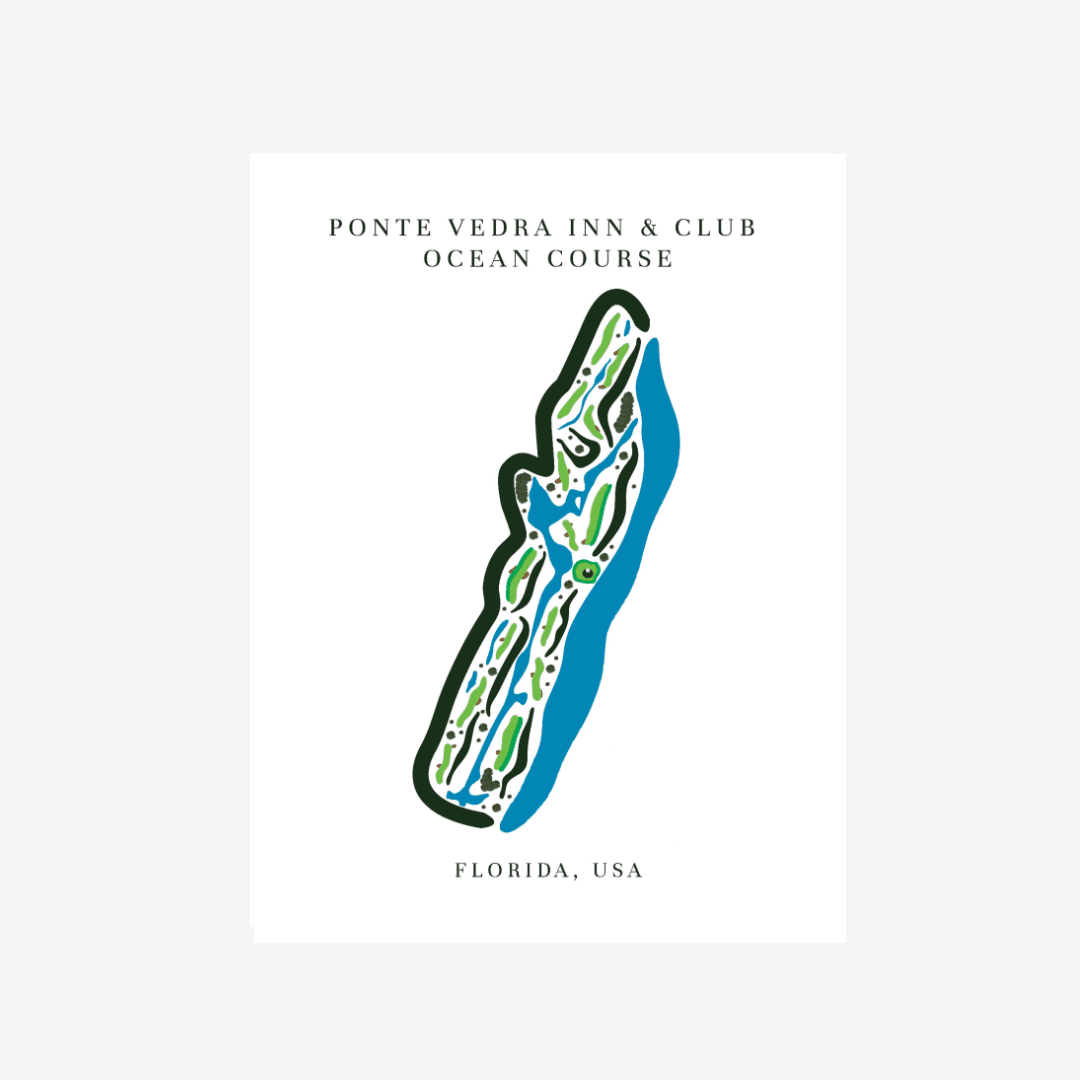 Ponte Vedra Inn & Club Ocean, Golf Course Print, Florida