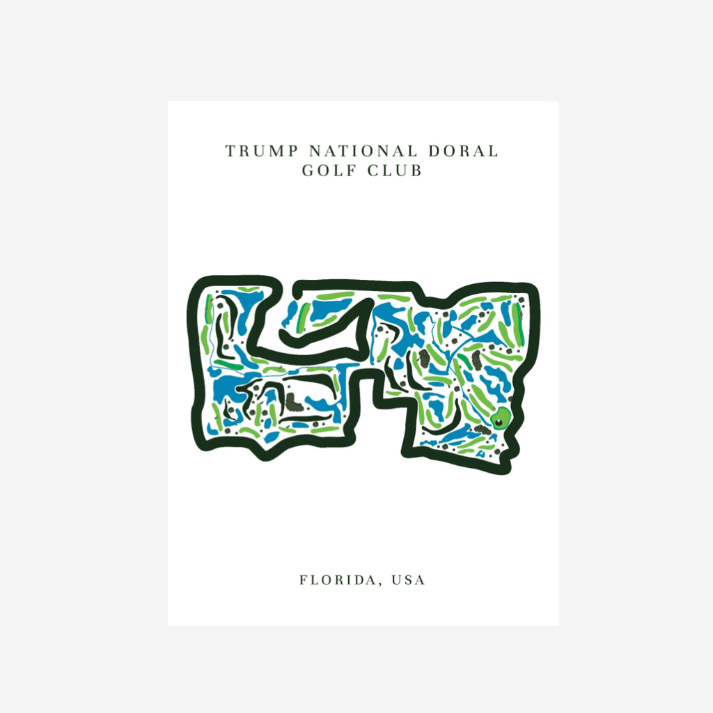Trump National Doral Golf Club, Golf Course Print, Florida