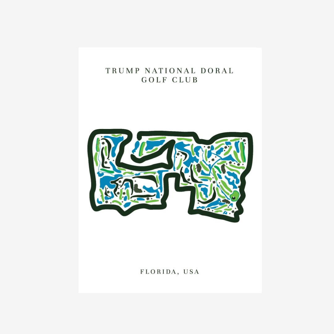 Trump National Doral Golf Club, Golf Course Print, Florida
