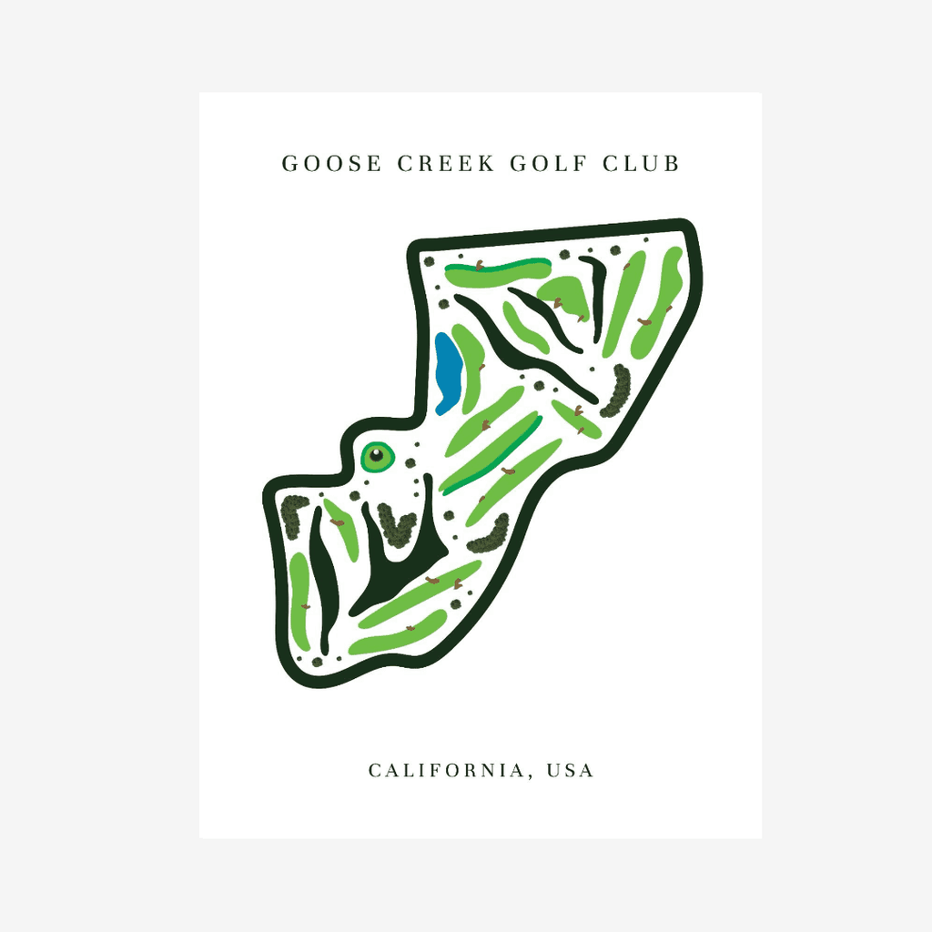 Goose Creek Golf Club, Golf Course Print, California