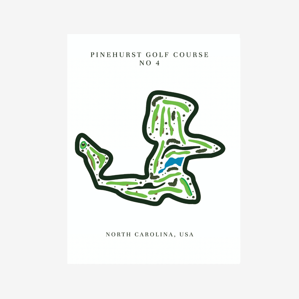 Pinehurst Golf Course Print No. 4, North Carolina