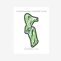 La Rinconada Country Club, Golf Course Print, California