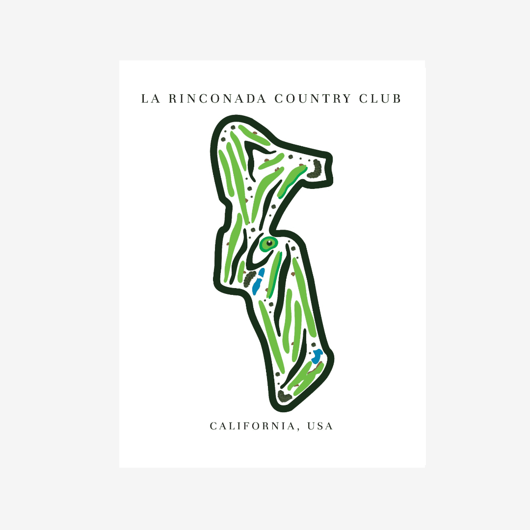La Rinconada Country Club, Golf Course Print, California