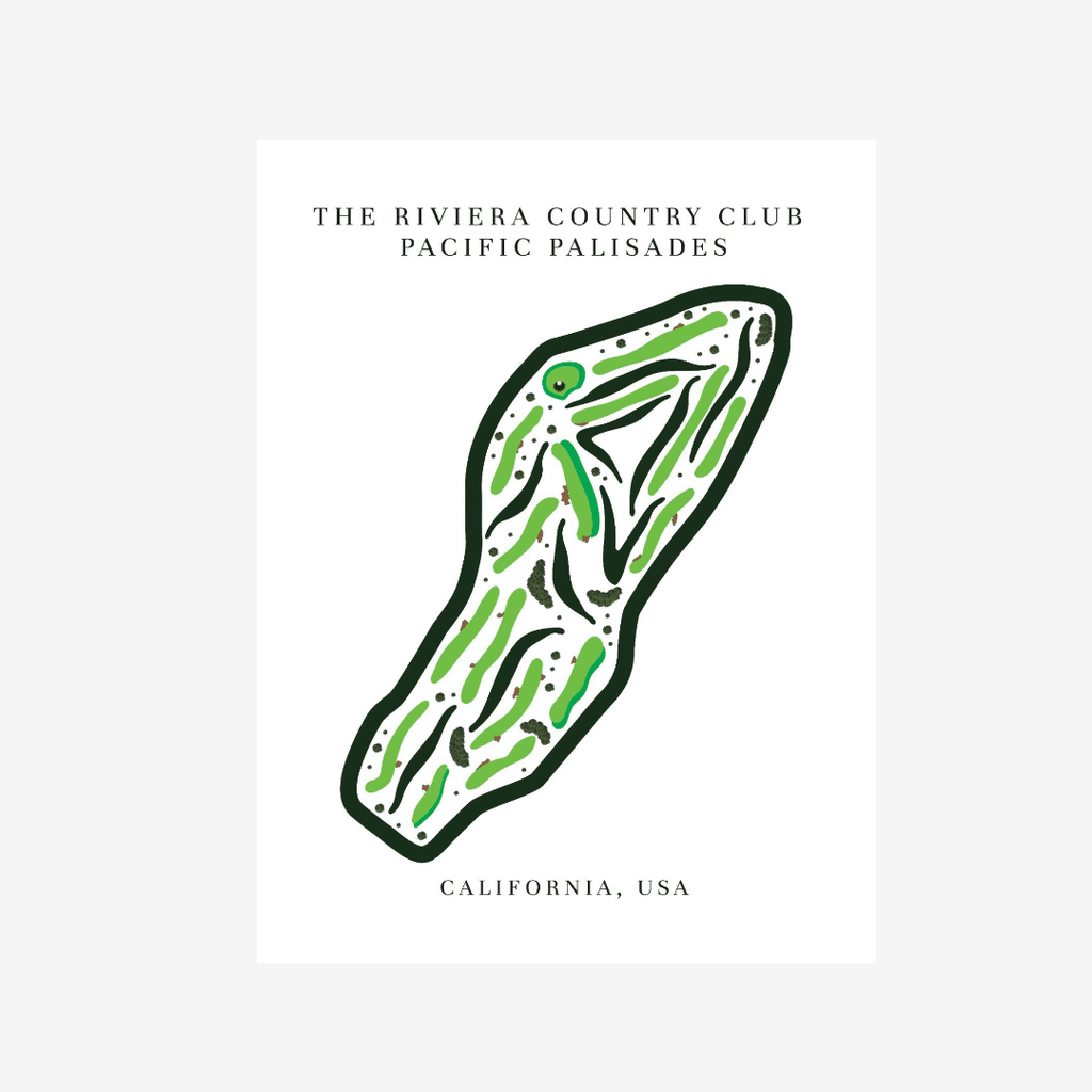 The Riviera Country Club, Golf Course Print, California