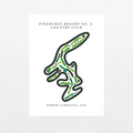 Pinehurst Resort No. 2 Country Club Golf Course Print, North Carolina