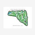 Fox Chapel Golf Club Golf Course Prints, Pennsylvania, Golf Map Artwork