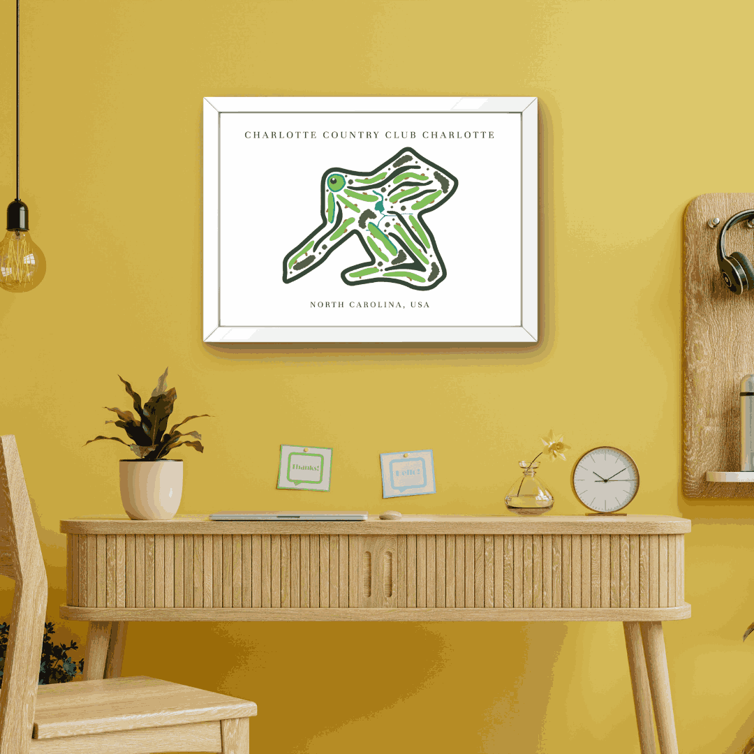 Charlotte Country Club Golf Course Print, North Carolina