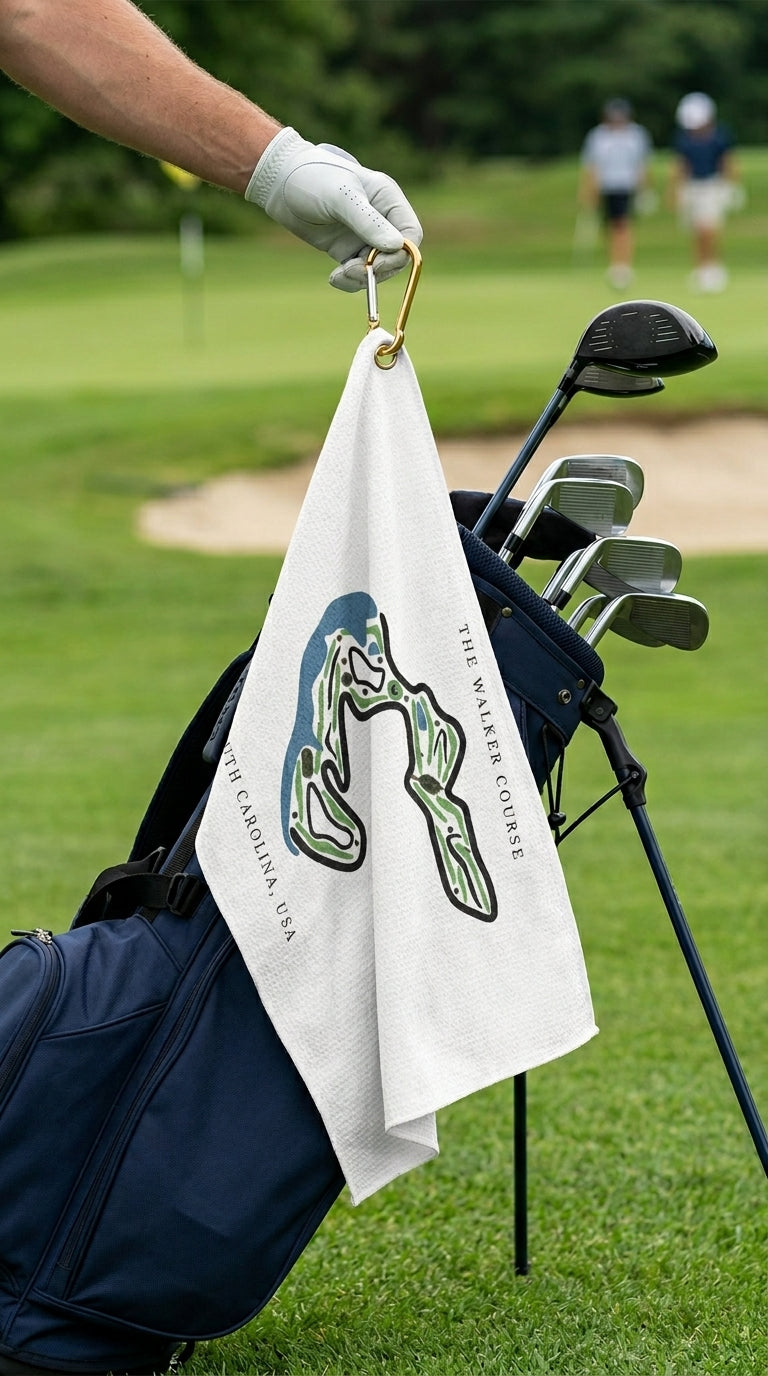 The Walker Course Golf Course Prints, South Carolina | Golf Course Print Towels | Golf Course Microfiber