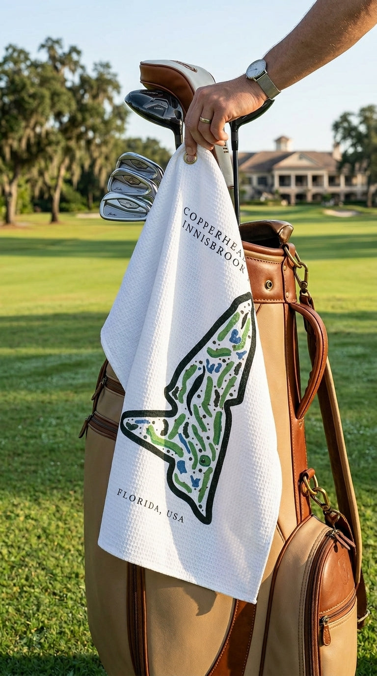 Copperhead Course Innisbrook Resort, Golf Course Print, Florida | Golf Course Print Towels | Golf Course Microfiber