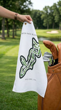 Beth Page Black Golf Course Print, New York | Golf Course Print Towels | Golf Course Microfiber