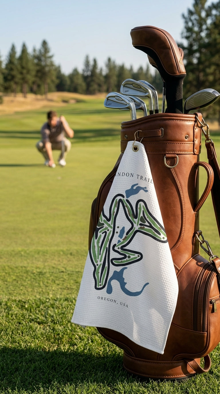 Bandon Trails Golf Course Prints, Oregon | Golf Course Print Towels | Golf Course Microfiber