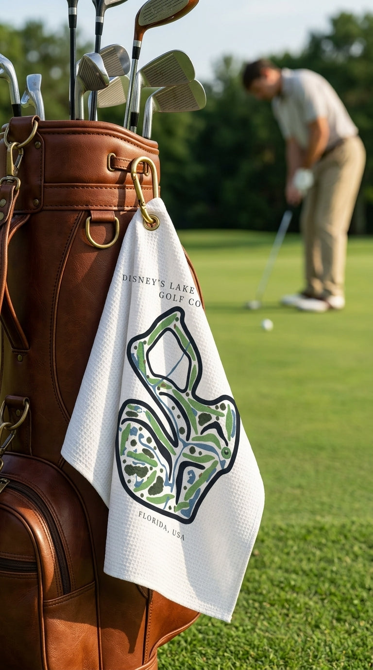 Disney’s Lake Buena Vista Golf Course Prints, Florida | Golf Course Print Towels | Golf Course Microfiber