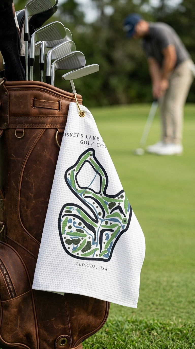 Disney’s Lake Buena Vista Golf Course Prints, Florida | Golf Course Print Towels | Golf Course Microfiber