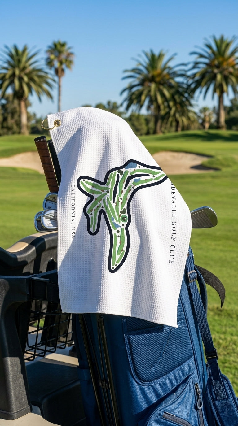 CordeValle Golf Club Golf Course Prints, California | Golf Course Print Towels | Golf Course Microfiber
