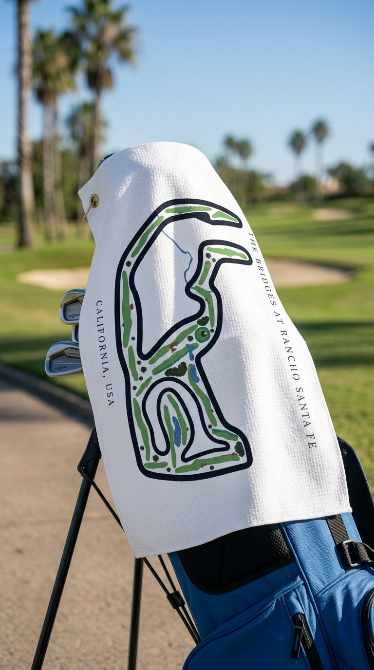 The Bridges at Rancho Santa Fe Golf Course Prints, California | Golf Course Print Towels | Golf Course Microfiber