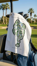 Corica Park Golf Course Print, California | Golf Course Print Towels | Golf Course Microfiber