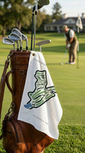 Claremont Country Club, Golf Course Print, California | Golf Course Print Towels | Golf Course Microfiber