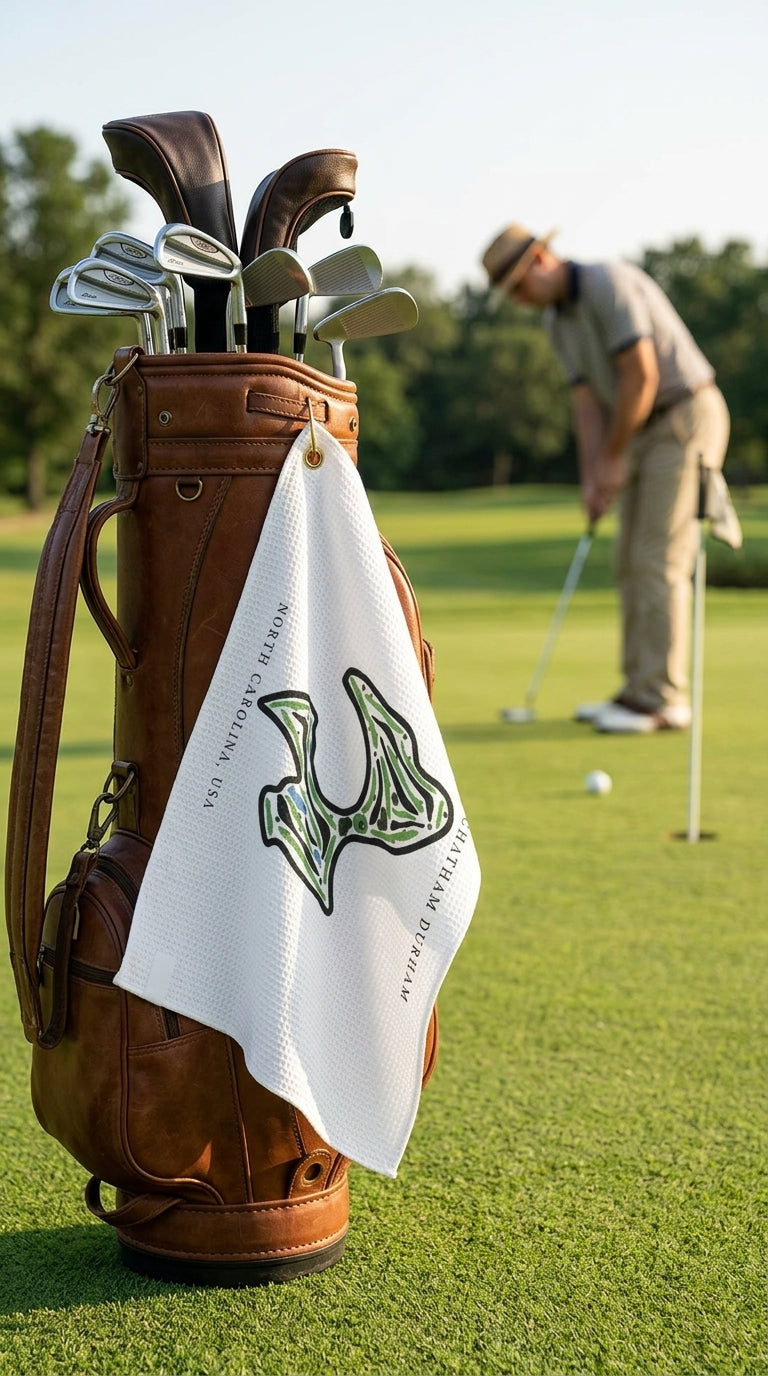 Old Chatham Golf Course Prints, North Carolina | Golf Course Print Towels | Golf Course Microfiber
