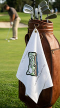 The Links at Spanish Bay Golf Course Print, California | Golf Course Print Towels | Golf Course Microfiber